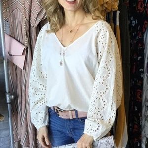 Lovestich cream summer shirt